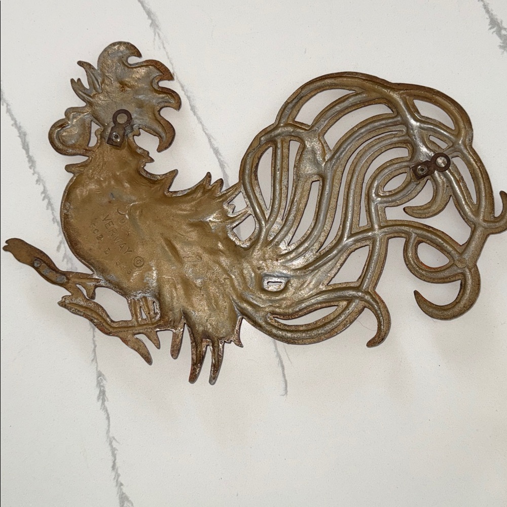 Mid Century Metal Rooster - Picture 6 of 7